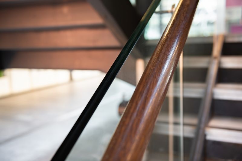 Wood Stair Railing Repair in Alpharetta, GA