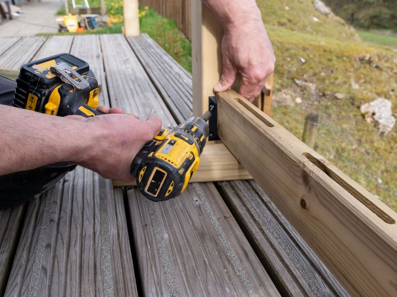 Products For Deck Railing Repairs in use
