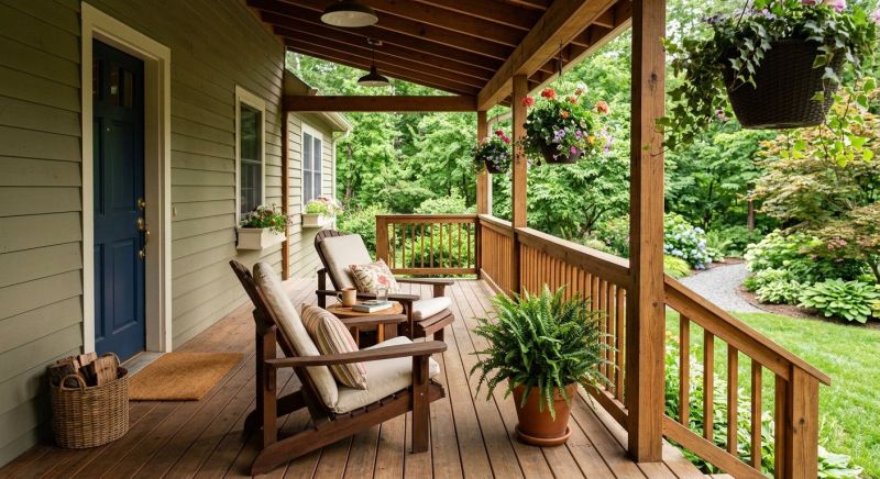 Wood Porch Construction in Seattle, WA