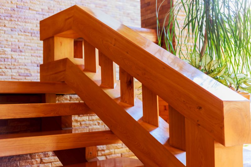 Wooden Banister Installation in Alpharetta, GA